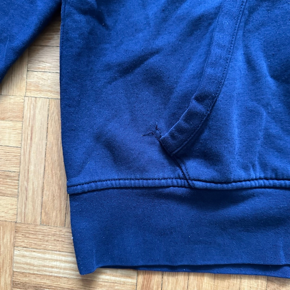 Polo Ralph Lauren Big Pony #3 Hoodie Size Large Blue - Picture 4 of 5